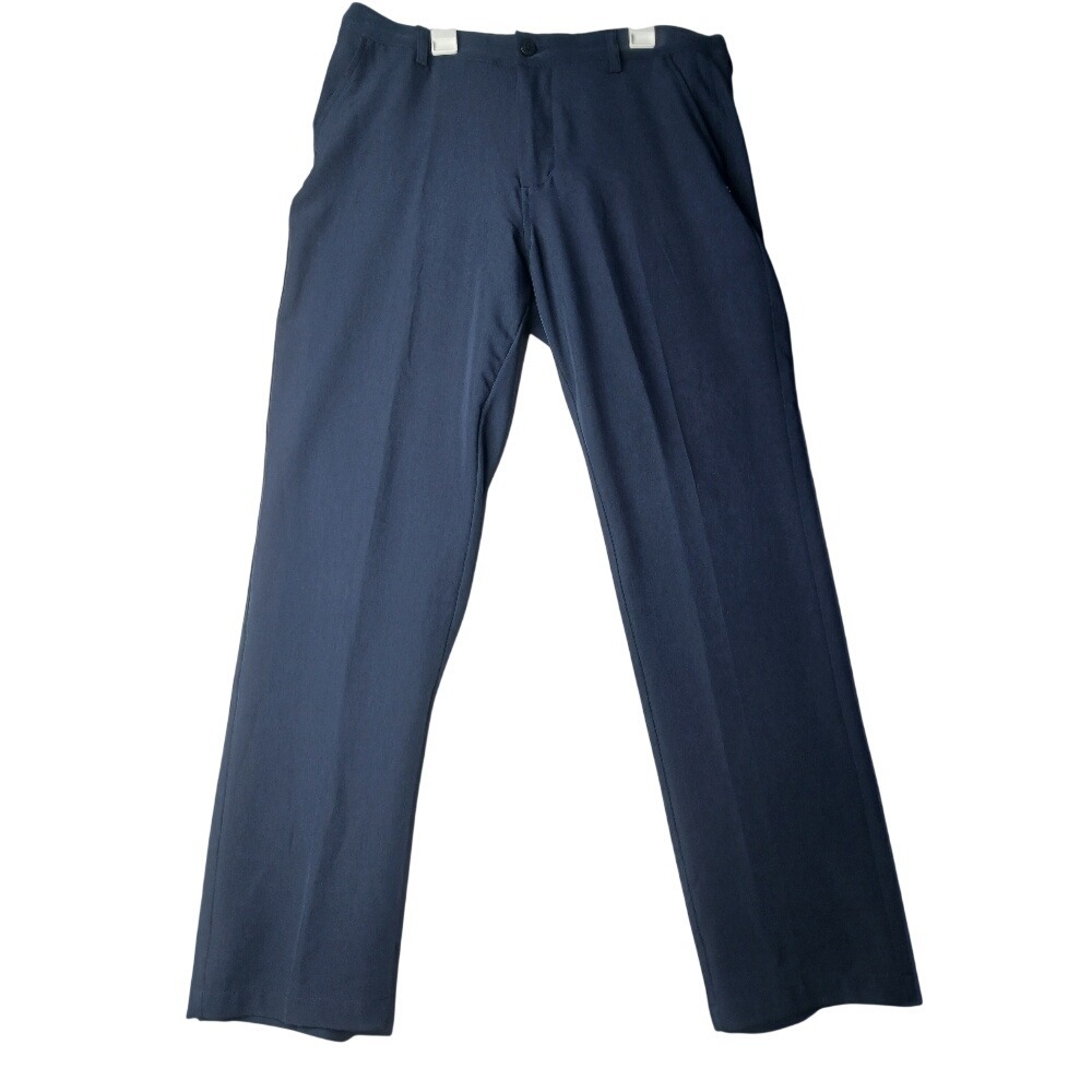 1764 Signature Performance Pants Mens 34x30 Navy Blue Stretch‎ Commuter Trousers